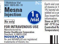 Sodium 2-mercaptoethanesulfonate (Generic Mesna Injection)